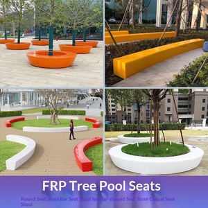 Tree Pit Chair Outdoor Leisure Seat Shopping Mall Flower Pot Public Rest Area Beautiful Decoration Special-shaped Stool - Product Image 3