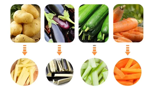 Stainless Steel Motorized Sweet Potato Strips and French Fry Cutting <b>Machine</b>-Small Scale <b>Fruit</b> & <b>Vegetable</b> <b>Processing</b> Equipment - Product Image 4