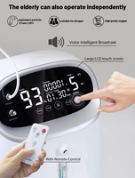 Oxygénateur médical portable 5L à usage vétérinaire Concentrateur d'oxygène de qualité hospitalière et générateur d'oxygène en vente