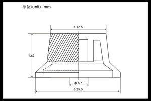 Ensemble de boutons de guitare électrique chromés, 1 volume, 2 tons, style <span class=keywords><strong>Stratocaster</strong></span>, pièces de guitare électrique - Product Image 3