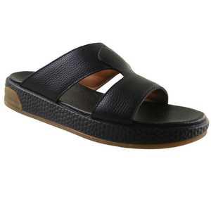 Nouvelles sandales décontractées en cuir véritable pour hommes, modèle 2026, best-seller, pantoufles en cuir de haute qualité pour hommes - Product Image 4