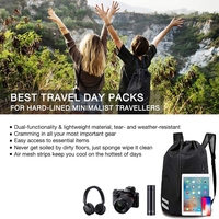 Sac à dos OEM de sport d'extérieur avec fermeture éclair et fermoir, durable, portable, pour le basketball, la gym, décontracté, étanche, pliable, avec panneau solaire