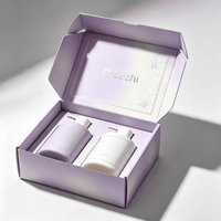 Boîte d'expédition personnalisée en carton ondulé avec fermeture à rabat pour cosmétiques, idéale pour les abonnements de soins de la peau et les emballages cadeaux