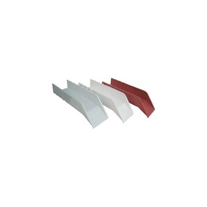 Goutteur de balcon rouge de type ouvert 20x6 cm Accessoires extérieurs - Product Image 2