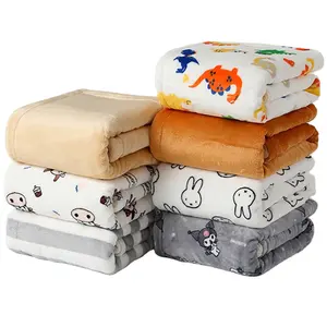 Cozy Soft and Warm Sherpa Fleece Baby Blanket Quilt for Infant Toddler's Crib Cot Stroller Gift for Baby