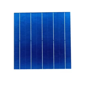 للبيع بالجملة من المصنع في الصين بطاقة عالية الجودة وبسعر تنافسي خلايا طاقة شمسية مصنوعة من السيليكون متعددة البلورات 5BB