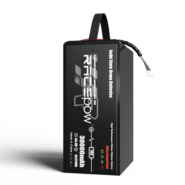 High Density Solid State Battery 22.2V 44.4V 6S 12S 30000mAh 40000mAh 46000mAh 60000mAh Cargo Drone/VTOL/evtol/ Heavy Lift Drone