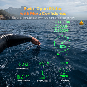 Gafas de Natación Inteligentes Holoswim 3 Pro con Análisis de Nado, Métricas en Tiempo Real, Antivaho Nano, GPS y Brújula para Piscina y Aguas Abiertas - Product Image 3