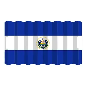 30X70Cm Nieuwe Koop Enkelzijdig El Salvador Hand Scrolling Banner Voor Speciale Gebeurtenis