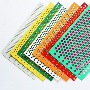 ลวดเหล็กฉลุลายสำหรับราวกันตก รูเล็กทรงสี่เหลี่ยม แผงตกแต่งแบบเจาะรู ตาข่ายเจาะรู ลวดฉลุลาย - Product Image 2