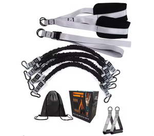 Barre de traction avec corde élastique d'entraînement auxiliaire, équipement de fitness pour la maison - Product Image 3