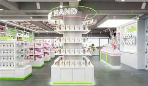 Estantes <span class=keywords><strong>de</strong></span> Exhibición Personalizados para Tiendas <span class=keywords><strong>de</strong></span> Manga, Muebles Modernos para Boutiques <span class=keywords><strong>de</strong></span> Anime, Diseño <span class=keywords><strong>de</strong></span> Interiores a Medida para Tiendas <span class=keywords><strong>de</strong></span> Coleccionables - Product Image 5