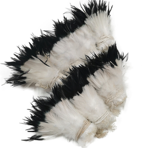 Bán Buôn Hai Tone Dậu Yên Ngựa <span class=keywords><strong>Hackle</strong></span> Strung Lông Cho Lễ Hội Lễ Hội Samba Kỳ Nghỉ Trang Phục Thủ Công Mỹ Nghệ Trang Trí - Product Image 1