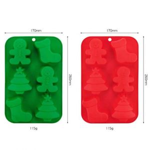 แม่พิมพ์ตกแต่งคัพเค้ก 3 มิติ ลายหิมะ สำหรับทำขนมคริสต์มาส - Product Image 4