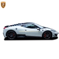 Nouvel arrivage : Kit carrosserie style MSY en fibre de carbone pour Ferrari 458 (lame avant, pare-chocs, capot moteur)