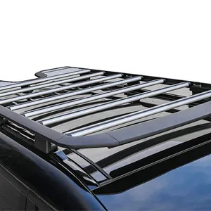 Portaequipajes de aluminio de alta calidad, cesta portaequipajes para techo de coche, para Land Rover Defender 110 2020 2021