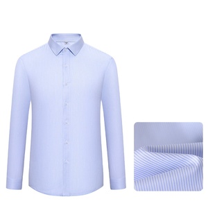 Chemise Habillée Homme Sur Mesure 100% Coton 2025, Infroissable pour Tenue Professionnelle et Affaires - Product Image 3