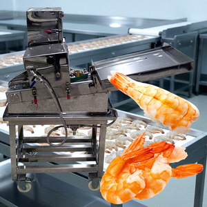 เครื่องตัดกุ้งซูชิลดราคาพิเศษ Zolim เครื่องตัดกุ้งอัตโนมัติ 0.4kw อุปกรณ์ตัดกุ้ง เครื่องตัดกุ้งอัตโนมัติ - Product Image 1