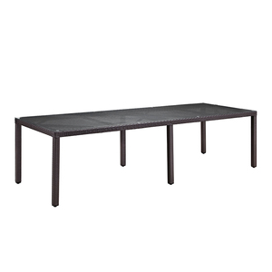 Mesa de comedor al aire libre de diseño moderno personalizado Durable Rattan Garden <span class=keywords><strong>Bistro</strong></span> para boda Beer Pong o Camping - Product Image 2