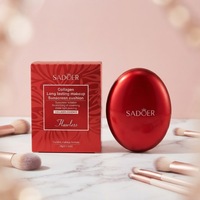 Produk Baru SADOER BB Cushion Krim BB Tahan Lama dengan Sunscreen, Melembapkan, dan Mengontrol Minyak