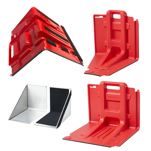 Barrera de plástico resistente a la intemperie resistente a los rayos UV adecuada para uso en emergencias al aire libre - Product Image 4