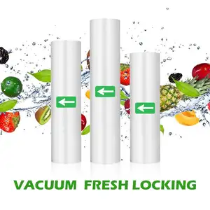 Vakuum ier gerät Lebensmittel frisch Langlebig 12 15 20 25 30cm * 500cm Rollen Vakuum beutel für Lebensmittel