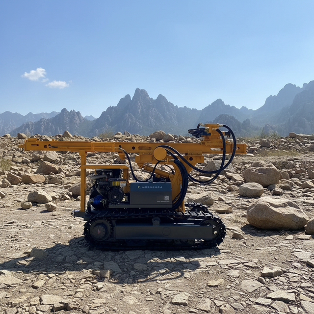 High Quality Multi-function Crawler FD Solar Drilling Rig / Photovoltaic Pile Driver for Ramming Machine