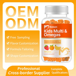 Suplemento de gomitas de vitamina de sabor natural de gran sabor, gomitas Omega 3 para niños, huesos saludables y apoyo inmunológico - Product Image 4