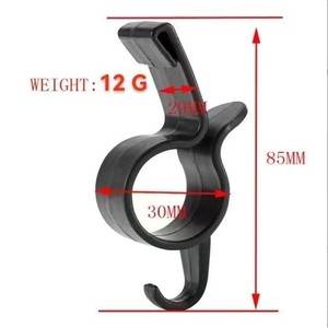 Car Headrest Hook <b>Nylon</b> Black <b>Slip</b> Hook For Car Interior Storage Multi Functional Universal Fit - Product Image 4