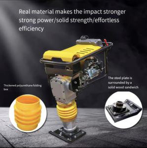 Động cơ xăng bê tông Vibrator compactor hiệu quả tamping <span class=keywords><strong>rammer</strong></span> với lõi thành phần động cơ loại sản phẩm rammers - Product Image 3