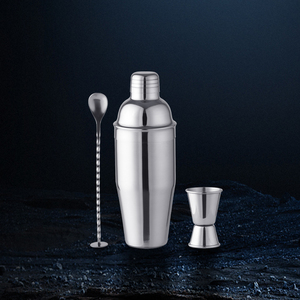 Juego de Coctelera de Acero Inoxidable de <span class=keywords><strong>3</strong></span> Piezas con Capacidad de 700 ml, Diseño Moderno y Sostenible para Uso en Bares y Discotecas - Product Image 5