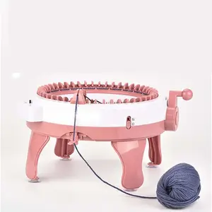 Circular Knitting Machine 48 Needles With Row Counter Hot Style Hand-knitted EB Customized Socks Making Machine Hand Crank