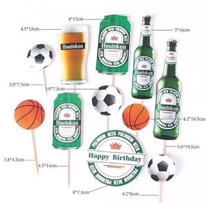 Feliz <span class=keywords><strong>cumpleaños</strong></span> cerveza <span class=keywords><strong>pastel</strong></span> Topper cervezas fiesta temática <span class=keywords><strong>pastel</strong></span> <span class=keywords><strong>de</strong></span> <span class=keywords><strong>cumpleaños</strong></span> decoración <span class=keywords><strong>para</strong></span> adultos hombre <span class=keywords><strong>mujer</strong></span> noche Club evento Fiesta - Product Image 3