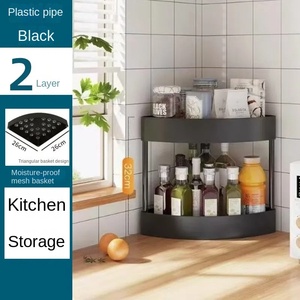 Portaoggetti in ferro a parete per uso domestico cestello portaoggetti triangolare in plastica senza punzone per l'<span class=keywords><strong>organizzazione</strong></span> di <span class=keywords><strong>tavoli</strong></span> da bagno - Product Image 6