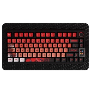 Teclas <span class=keywords><strong>EVA</strong></span> con Degradado, Personalizadas con Impresión Lateral <span class=keywords><strong>de</strong></span> Anime, Brillantes, Altura OEM para Interruptores, Teclado para Juegos, Teclas Creativas - Product Image 6