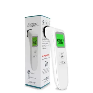 Termômetro digital, venda quente, testa, sem contato, termômetro infravermelho, leitura rápida, termômetro digital