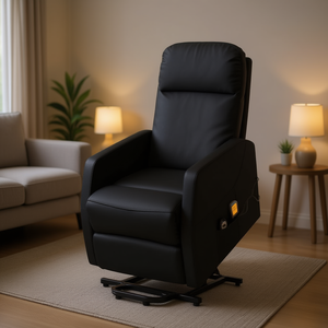 Sillón de Masaje Vertical para Cuerpo Completo, Enchufable, para Uso Doméstico, Color Negro D0100HXGGC8 - Product Image 2