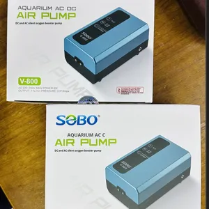 Pompe à air pour aquarium Sobo, enrichissement silencieux <span class=keywords><strong>en</strong></span> oxygène, 8W, 220-240V AC, pour aquarium et élevage de poissons, <span class=keywords><strong>V</strong></span>-800 <span class=keywords><strong>V</strong></span>-900 - Product Image 3