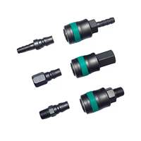 Acoplamiento rápido de manguera QC21 DANBO, acoplador rápido para air German, Conector de aire estándar europeo de apagado único
