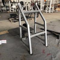 Equipo de fitness para gimnasio, máquina comercial para ejercicio de piernas, con placa