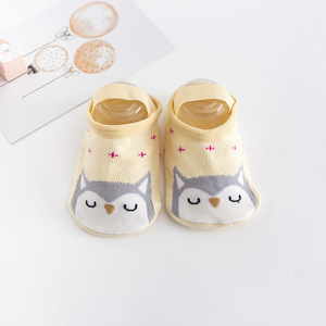 Chaussettes pour bébé Pantoufles pour nouveau-né Filles Garçons Accessoires Antidérapants pour enfants Toddlers Cadeau Vêtements pour enfants en bas âge Bear Owl Stuff - Product Image 6
