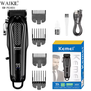 <span class=keywords><strong>KEMEI</strong></span> Km-pg1071 - Máquina Cortapelos Profesional Recargable por USB <span class=keywords><strong>de</strong></span> 6000 RPM para Barberos, Máquina <span class=keywords><strong>de</strong></span> <span class=keywords><strong>Cortar</strong></span> Cabello <span class=keywords><strong>de</strong></span> 5w para Hombres - Product Image 1