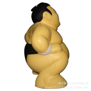Jouet lutteur de sumo en mousse PU, peluche douce, décoration promotionnelle - Product Image 4