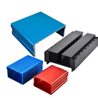Matériaux de niveau A, profilés en alliage d'aluminium oxydé 6063 6061, profilés en aluminium extrudés CNC industriels, fraisage, taraudage, poinçonnage