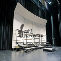 Plateformes de chœur Topfinger 2026 à prix avantageux, plateformes assises, plateformes mobiles en aluminium pliables, escaliers de scène de chœur/plateformes de chœur