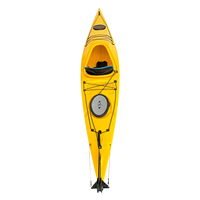 Nouveau design de kayak assis en plastique de l'usine TOLEE couleur personnalisable vente en gros eaux de l'océan mer Gobo bateaux à rames en polyéthylène