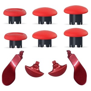 Kit de Botones y Palancas de Mando 10 en 1 para el Control PS5 Edge, <span class=keywords><strong>4</strong></span> Botones Triggers con Palancas Traseras de Metal + 6 Joysticks Analógicos de Plástico - Product Image 3