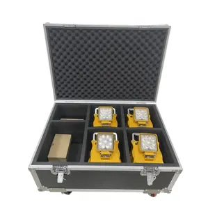 ZS390 High quality Portable Battery Powered Heliport Flood Light Kits,Helipad TLOF Lights,EMS Helipad Lighting Kit