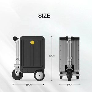 Dericsson Smart <span class=keywords><strong>Auto</strong></span> Follow <span class=keywords><strong>Valise</strong></span> électrique sans balais à batterie au lithium avec bagage à roulettes contrôlé par application - Product Image 5