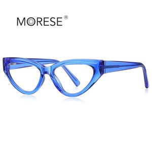Lunettes de lecture pour femmes XINLI2153, imprimé animal, TR90, anti-lumière bleue, style œil de chat - Product Image 1